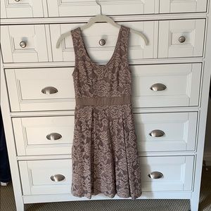 Gold Lace Altard State Dress